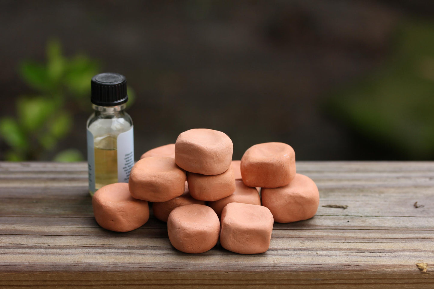 Terracotta Aromatherapy Cubes: Pocket Essential Oil Diffuser Stones: Passive Diffusers